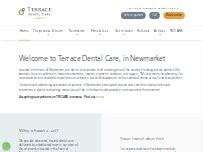 Website Screenshot Terrace Dental Centre