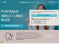 Website Screenshot Portman Smile Clinic Bude