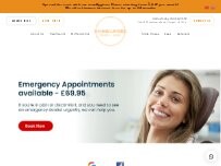 Website Screenshot Shawlands Dental Care - Glasgow