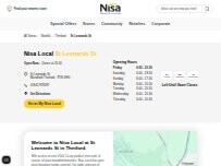 Website Screenshot Nisa Local