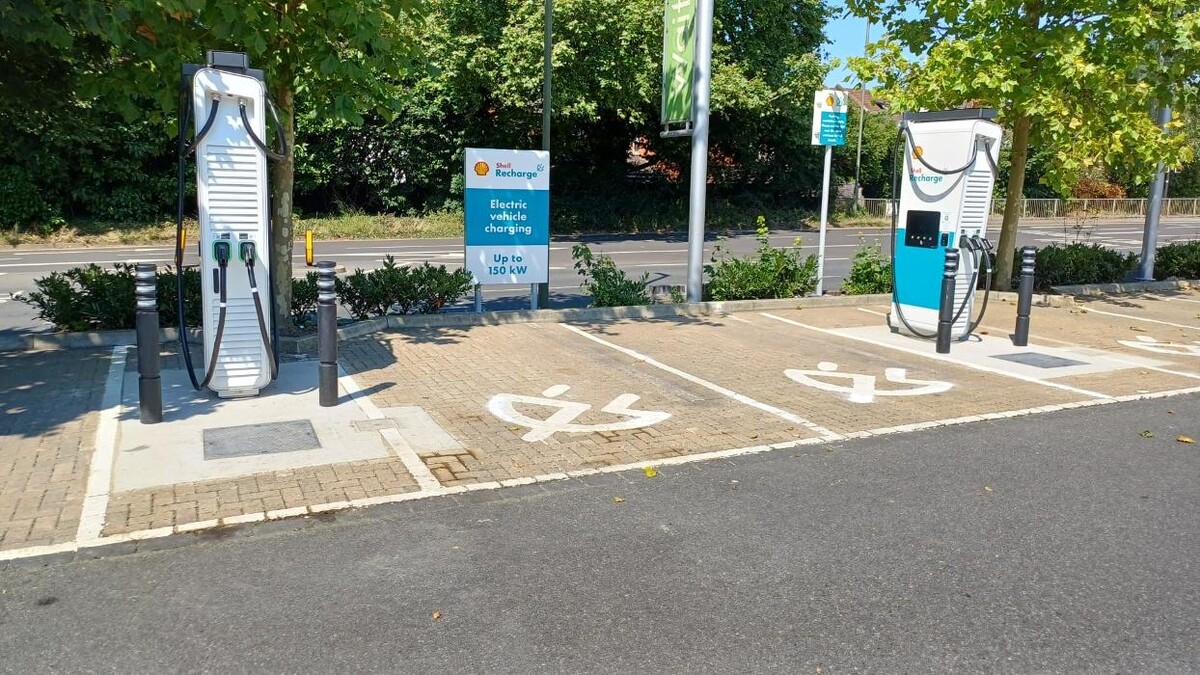 Images Shell Recharge Charging Station