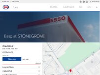 Website Screenshot Esso
