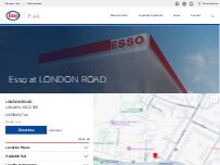 Website Screenshot Esso