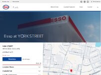 Website Screenshot Esso