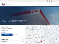 Website Screenshot Esso