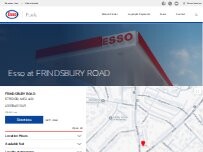 Website Screenshot Esso