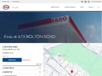 Website Screenshot Esso