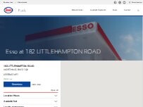 Website Screenshot Esso