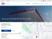 Website Screenshot Esso