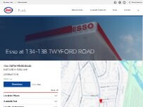 Website Screenshot Esso
