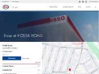 Website Screenshot Esso