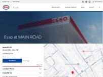 Website Screenshot Esso