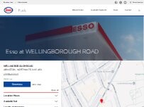 Website Screenshot Esso