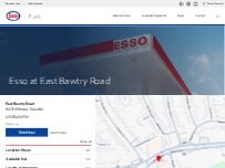 Website Screenshot Esso