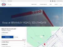 Website Screenshot Esso