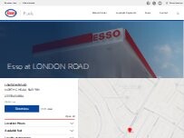 Website Screenshot Esso