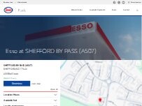 Website Screenshot Esso