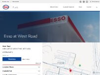 Website Screenshot Esso