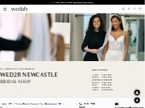 Website Screenshot wed2b Newcastle