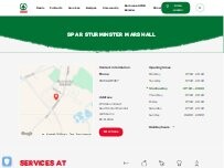 Website Screenshot SPAR Sturminster Marshall