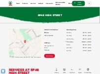 Website Screenshot SPAR High Street