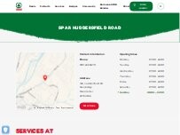 Website Screenshot SPAR Huddersfield Road