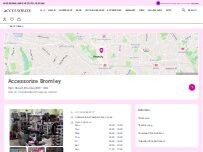 Website Screenshot Accessorize