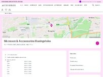 Website Screenshot Accessorize