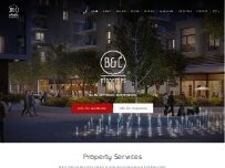 Website Screenshot B&C Properties