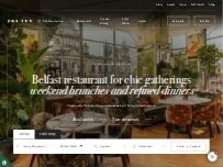 Website Screenshot The Ivy Belfast Brasserie