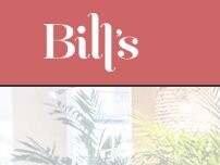 Website Screenshot Bill's Hammersmith Restaurant