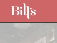 Website Screenshot Bill’s Bullring Restaurant
