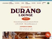 Website Screenshot Durano Lounge