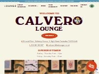 Website Screenshot Calvero Lounge
