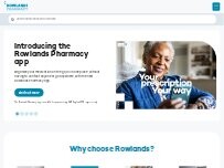 Website Screenshot Rowlands Pharmacy Castle Hill Hospital