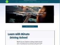 Website MiAuto Driving School