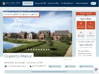 Website Screenshot David Wilson Homes - Queen's Manor