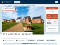 Website Screenshot David Wilson Homes - The Watlings at Towcester Grange
