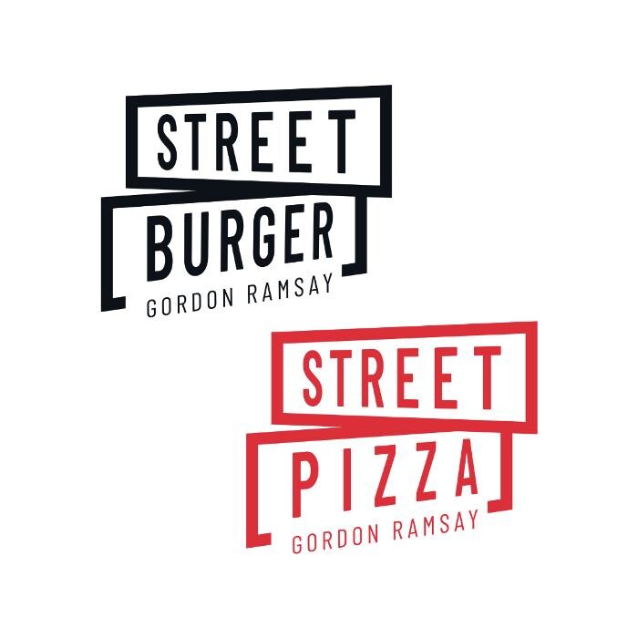 Gordon Ramsay Street Burger x Street Pizza - Liverpool Logo
