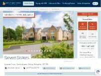 Website Screenshot David Wilson Homes - Seven Sisters
