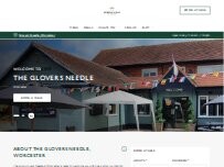 Website Screenshot Glovers Needle
