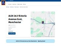 Website Screenshot ALDI