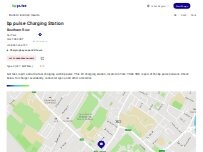 Website Screenshot bp pulse Charging Station