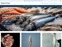 Website Screenshot Peter G Fish