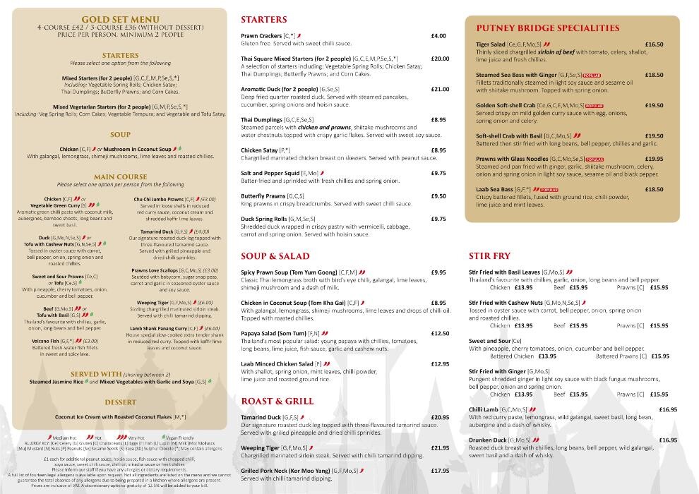 Images Thai Square South Kensington