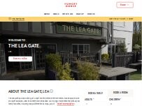 Website Screenshot Lea Gate