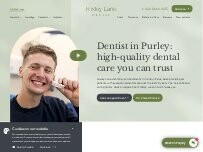 Website Screenshot Foxley Lane Dental