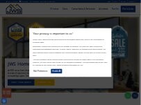 Website Screenshot JWS Home Improvements Ltd