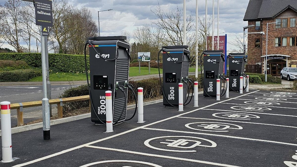 Images E.ON Drive Charging Station