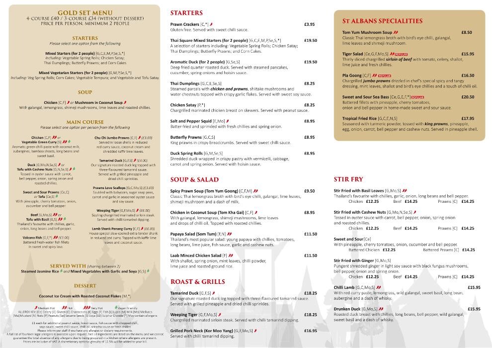 Images Thai Square St Albans